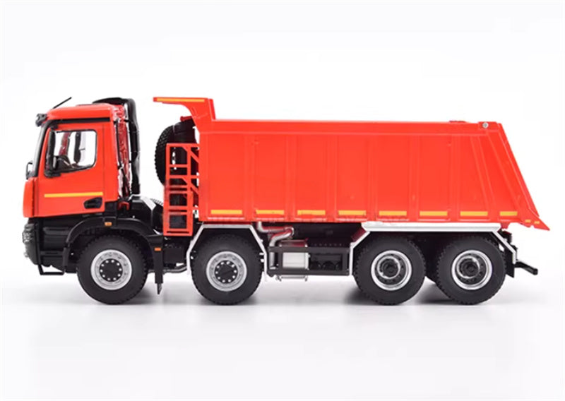 Modimio Russia Kamaz 65951 5th generation K5 dump truck Red 1:43 Truck Pre-built Airliner Model Display view3