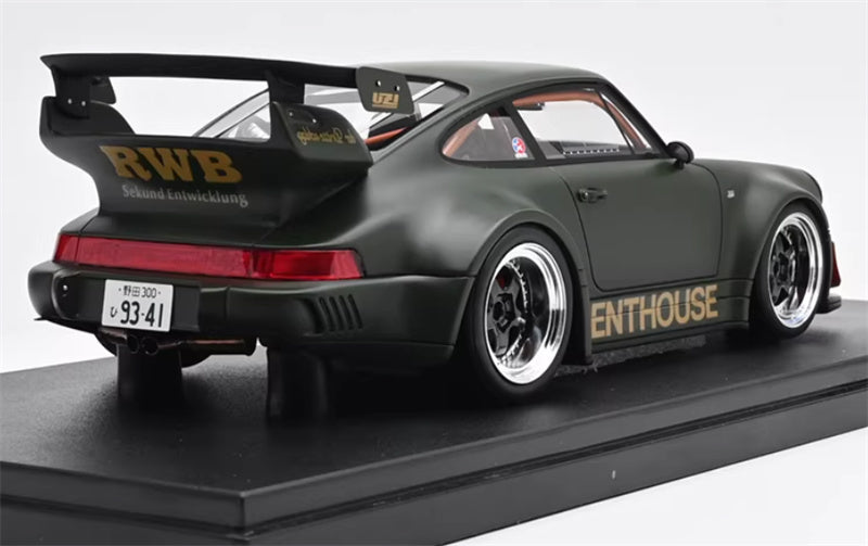 1:18 PORSCHE 911 964 RWB PENTHOUSE COUPE  Green  GT SPIRIT Limited Edition Resin Car Model