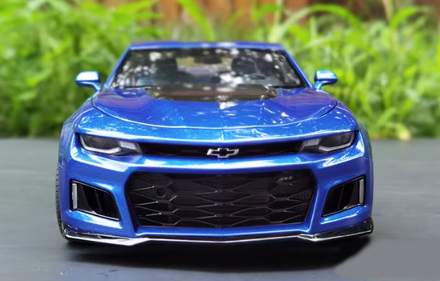 Autoart Chevrolet Camaro ZL1 2017 blue 1:18car Pre-a Model