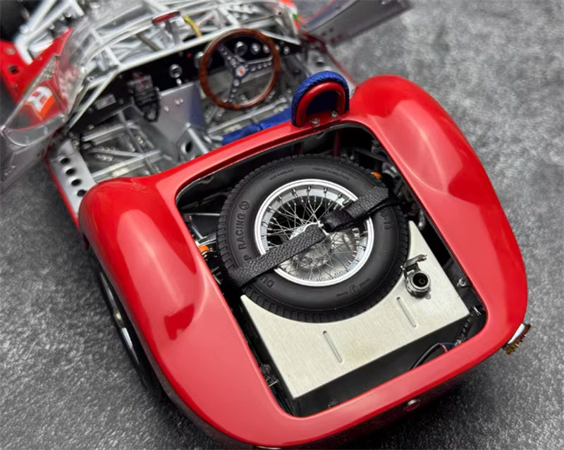 CMC Maserati Tipo 60 Birdcage 1960 Ex Nick red Fully open car Limited Edition 1000PCS ONLY 1:18 Car Pre-built Model view9
