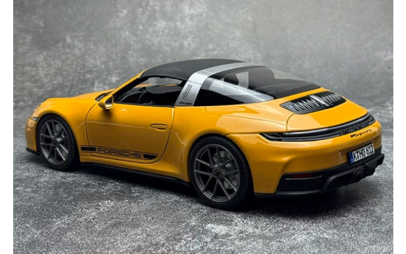 1:18 Porsche 911 (964) Carrera Targa 4 GTS 2025 Yellow NOREV DIECAST Car Model