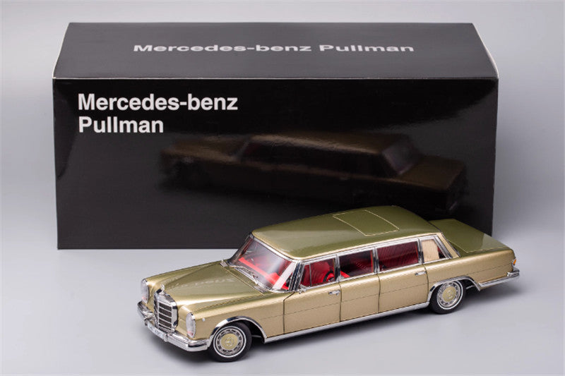 KengFai Mercedes Benz S600 Pullman W100 gold 1/18 DIECAST CAR