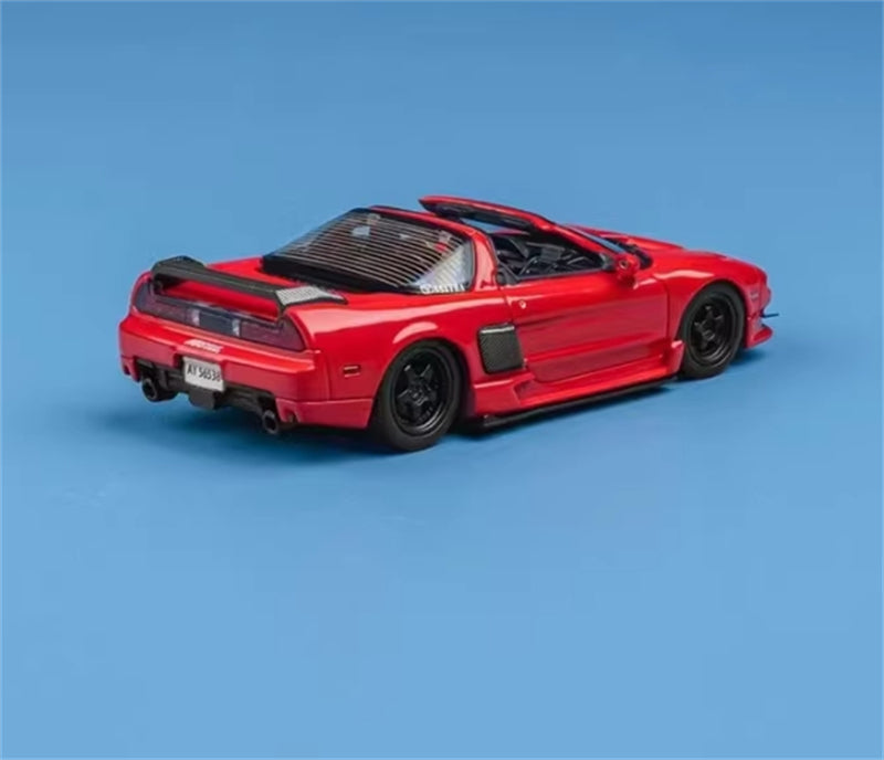 1:64 Honda Acura NSXTRA Filp-Up Light Limited Edition 499pcs ONLY  Red Finclassically DIECAST Model