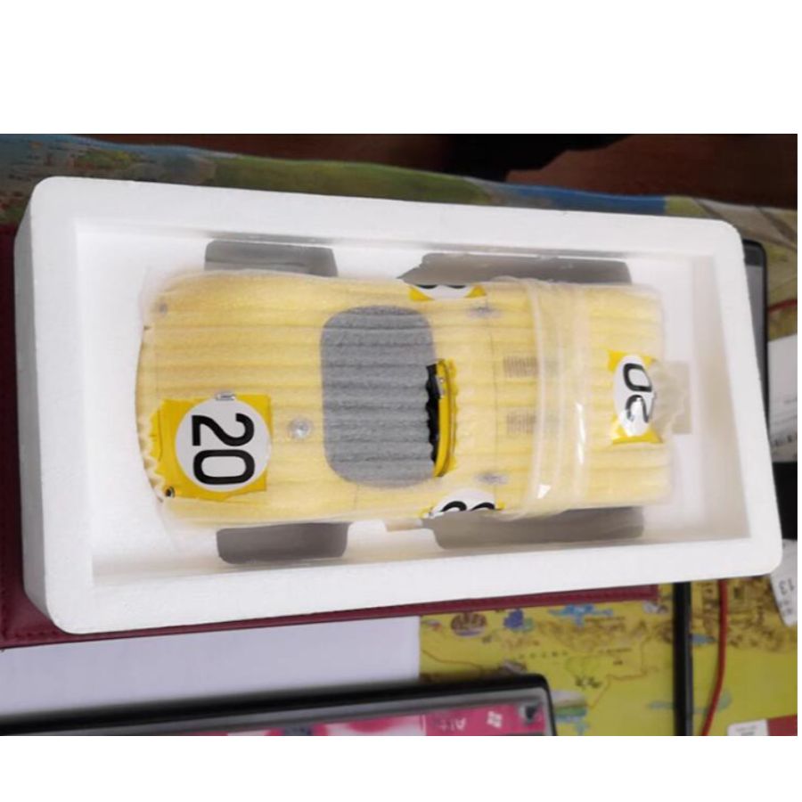 CMC Jaguar C-Type 24H France 1953 #20 yellow 1:18 DIECAST Truck Lorry Limited Edition