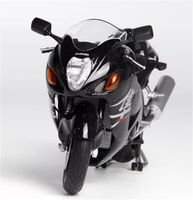1:12 Suzuki GSX-1300R Hayabusa  Black  LCD MODELS  DIECAST motorcycle Model