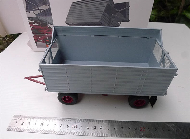 Schuco Fortschritt HW 80 SHA German trailer silver 1:32 Truck Accessories Pre-built Model