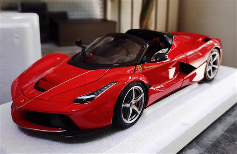 BBR MODELS LAFerrari APERTA Red convertible 1/18 DIECAST CAR