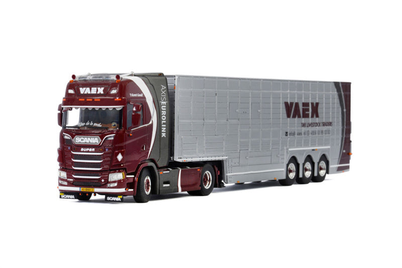 1:50 SCANIA VAEX S CS20H 4X2 TRAILER WSI   Diecast Model