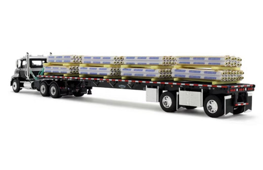 1:64 Mack pinnacl Including waterproof carrier DCP Black / Silver Diecast Model view2