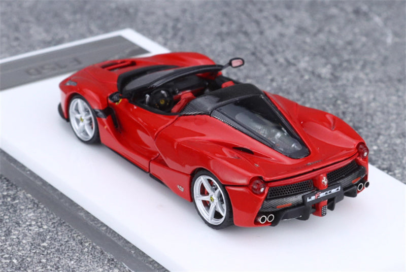 Street Buster Ferrari LaFerrari F150 Supercar Red convertible version Limited Edition 999PCS ONLY 1:64 Car Pre-built Model view6