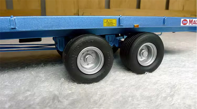 REPLICAGRI MAUPU PLATEAU agricultural large blue trailer 1:32 Truck Pre-built Model