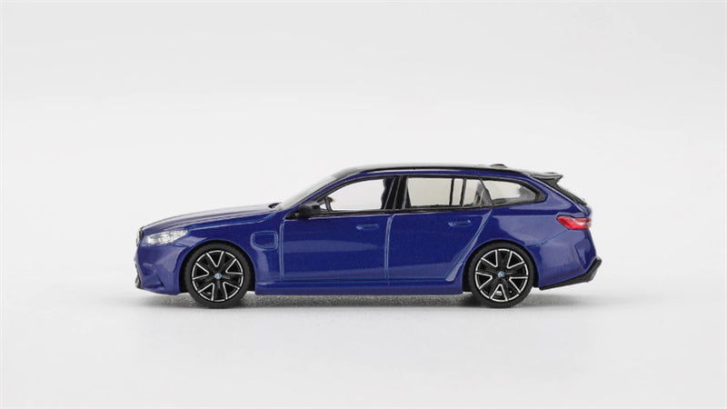 1:64 BMW M5 Touring Marina Bay Blue Metallic MINIGT DIECAST Model