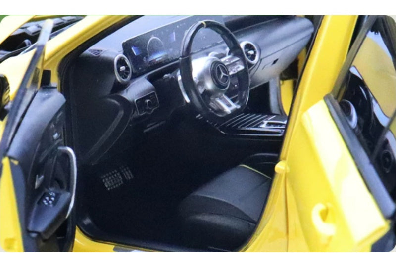 1:18 Mercedes-Benz AMG A45 S  yellow NZG  DIECAST Model