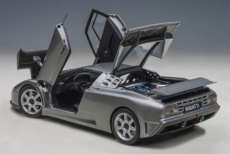 AUTOART BUGATTI EB110 SS grey 1:18car Pre-a Model
