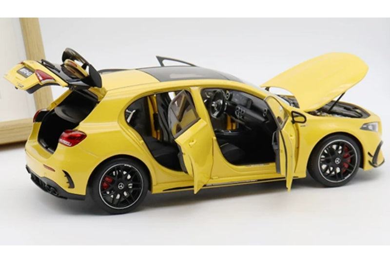 1:18 Mercedes-Benz AMG A45 S  yellow NZG  DIECAST Model