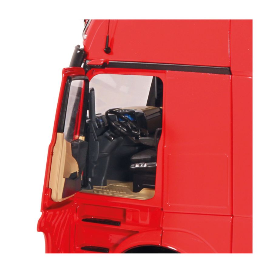 NZG Mercedes Benz Actros GigaSpace 4x2 Red 1/18 DIECAST Truck Lorry