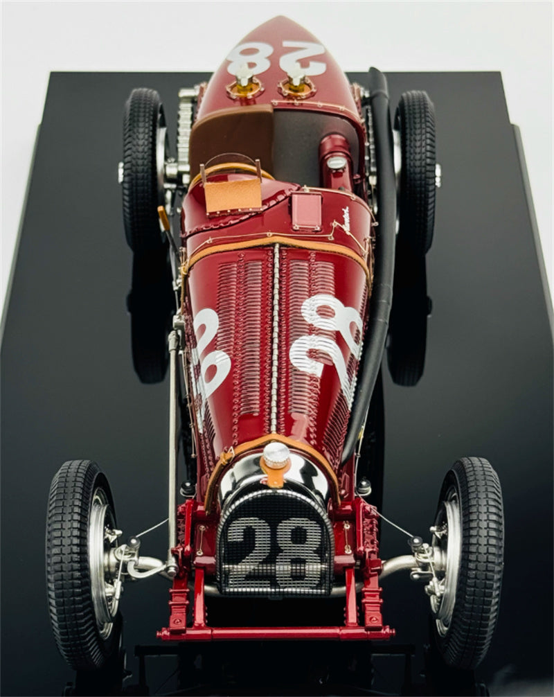 1:18 Bugatti T59 1934 Amalgam Monaco Senova Resin Car Model view5