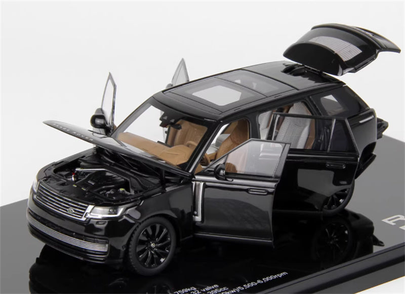 1:43 Land Rover Range Rover Honor Genesis 2022 Black  LCD MODELS Extended Edition DIECAST Car Model
