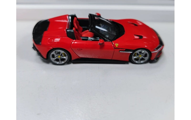 1:64 Ferrari 12 Cilindri Spider  Convertible standard red Phantom Knight  Limited Edition 999PCS ONLY DIECAST Model