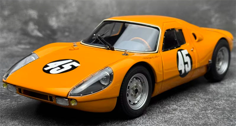 CMC Porsche 904 Carrera GTS 1.000 Km Nurburgring 1964 Koch/ Pon #45 orange Limited Edition 1500PCS ONLY 1:18 Car Pre-built Model view10