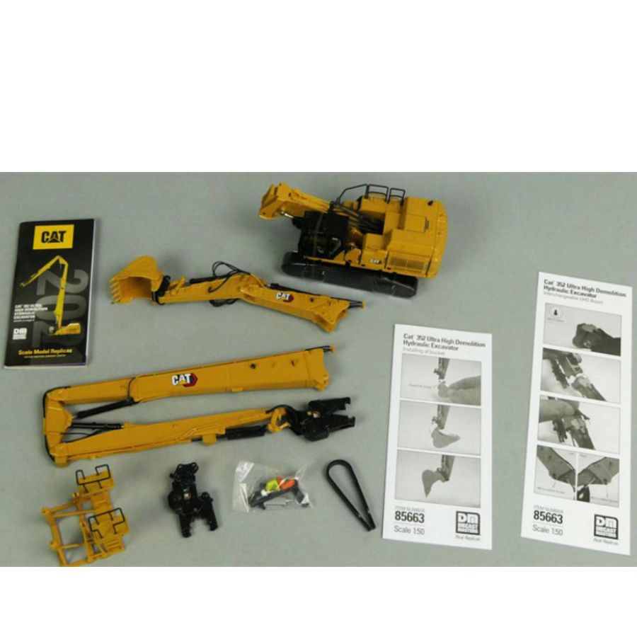 CATERPILLAR  352UHD Ultra High Demolition Hydraulic Excavator 1:50 DIECAST Truck Lorry