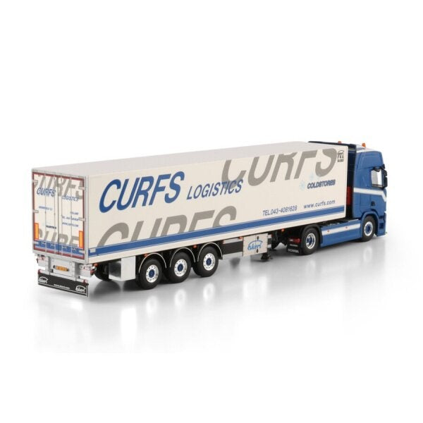 1:50 SCANIA CURFS R CR20H 4X2 REEFER TRAILER 3 AXLE WSI   DIECAST Model
