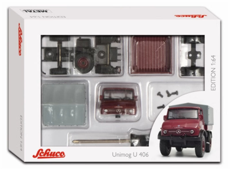 Schuco Mercedes Benz Unimog U406 # Kit 1:64 Truck Model
