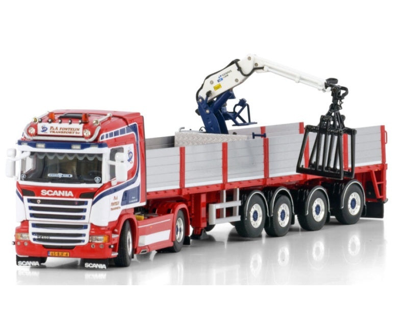 1:50 Scania P&A FONTEIJN 4X2 4 AXLE WSI   DIECAST Model