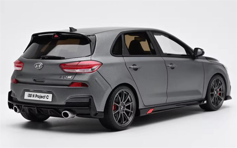 1:18 HYUNDAI I30 N PROJECT C SHOOTING STAR MET  grey  OTTO Limited Edition 3000PCS ONLY Resin Car Model