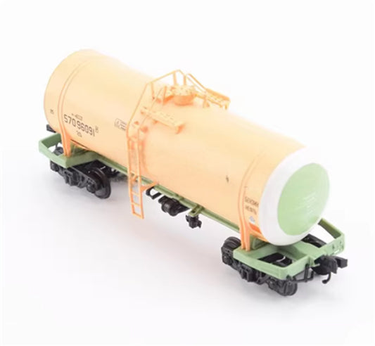 Modimio Soviet 15-C863 Railway Gasoline Lubricating Oil Freight Tank 1:87 Truck Pre-built Airliner Model Display view2