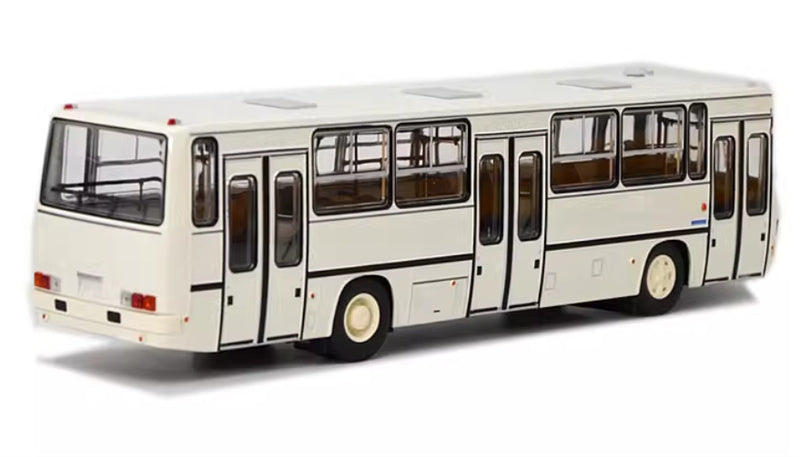 Demprice Russian 263 Bus white 1:43 Bus Pre-built Model view4