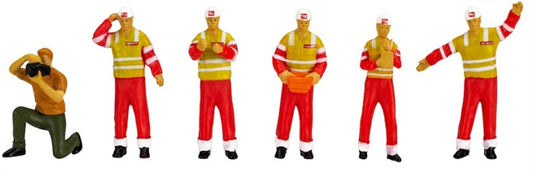 MAMMOET FIGURE SET V Engineering Doll Set 1:50 Figures Pre-built Model
