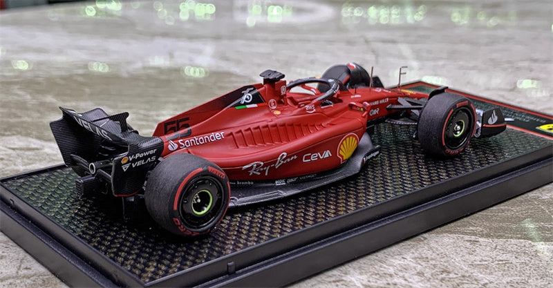 1:43 BBR MODELS Ferrari F1-75 BAHRAIN GRAND PRIX 2022 #55 C.Sainz LTD 55PCS view4