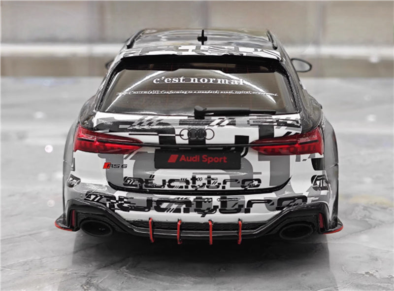 1:18 Audi RS6 Avant C8 BODY KIT  Camo  GT SPIRIT Limited Edition Resin Car Model