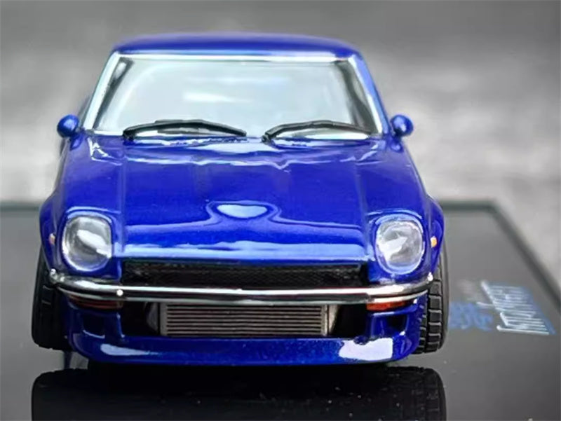 1:64 AUTOART Nissan Fairlady Z (S30) Wangan Midnight Akuma COMIC 4 VERSION blue view5