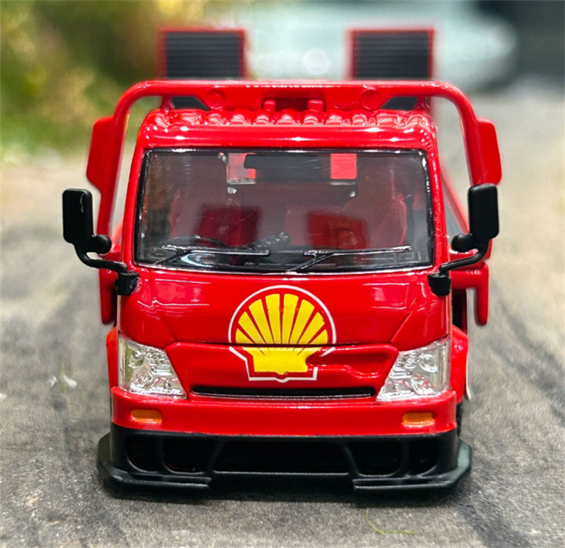 1:64 Hino H300 Shell V-Power Red/White COOL.CAR DIECAST Model