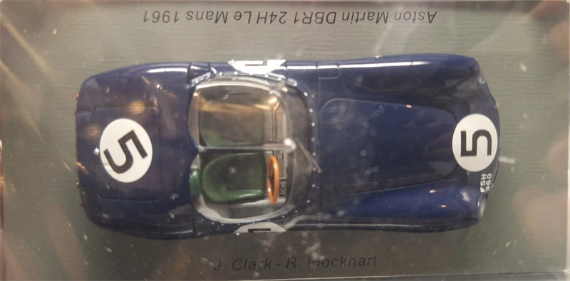 spark Aston Martin DBR1 #5 24H Le Mans 1961 Blue J.CLARK 1:43 Car Model view5