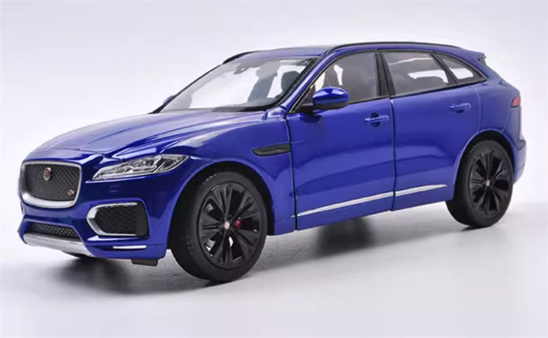 1:24 JAGUAR F-pace SUV  Blue  WELLY  DIECAST Car Model
