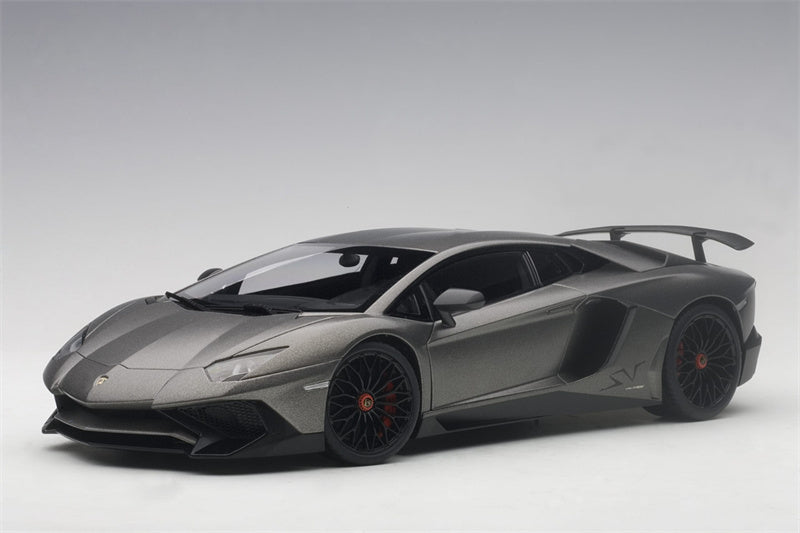AUTOART Lamborghini Aventador LP750-4 SV Gray 1/18 car Pre-a Model