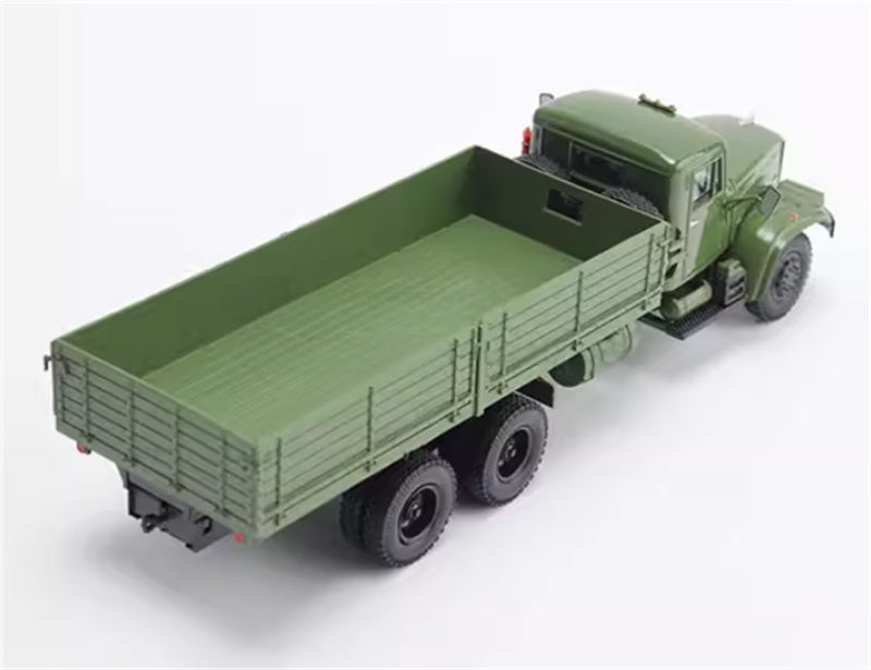 Modimio Soviet second-generation heavy truck KRAZ-257B1 Ukrainian flatbed truck 1:43 Truck Pre-built Airliner Model Display view4