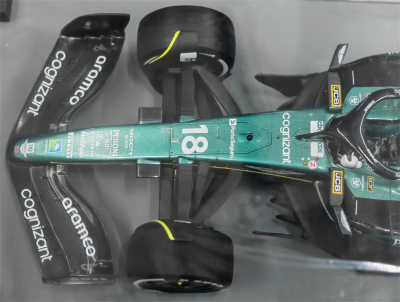 1:18 Aston Martin AMR23 2023 Spark Bahrain GP Resin Car Model view7