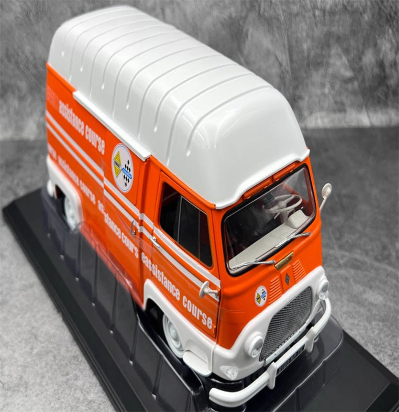 NOREV RENAULT ESTAFETTE ASSISTANCE COURSE 1967 orange 1:18 Car Pre-built Model view4