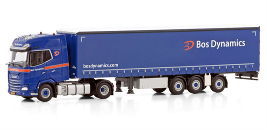 WSI DAF XG+ 4X2 TRIDEC CURTAINSIDE Bos Dynamics 1:50 Model