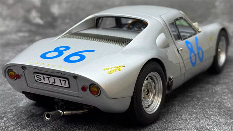 CMC Porsche 904 Carrera GTS winner Targa Florio 1964 Pucci/ Davis #86 Limited Edition 1500PCS ONLY 1:18 Car Pre-built Model view7