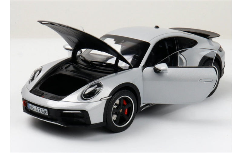 1:18 Porsche 911 Dakar  Silver Duck Tail NOREV  DIECAST Model