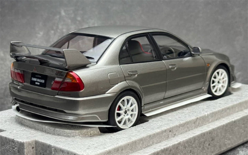 1:18 Mitsubishi Lancer Evolution VI (6.5) GSR T.M.E  Satellite Silver MOTORHELIX Limited Edition 499PCS ONLY DIECAST Model