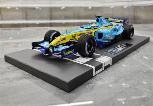 MINICHAMPS Renault R25 Fisichella Winner Australian GP 2005 #6 Limited Edition 102PCS ONLY Telefonica elf Hanjin Michelin Mild Seven 1:18 Car Pre-built Model view1