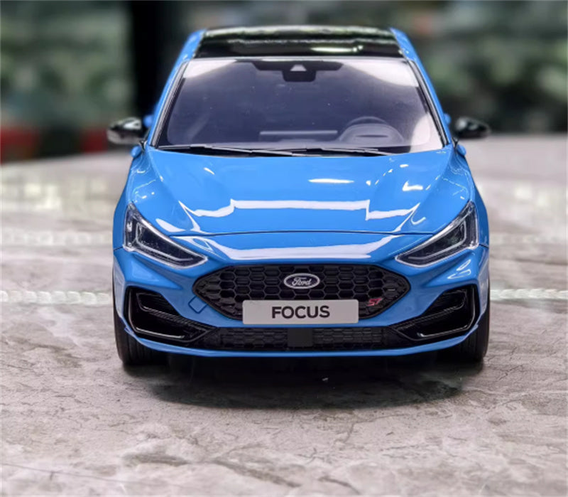 1:18 FORD FOCUS ST  2024 Blue  OTTO Limited Edition 999PCS ONLY Resin Car Model