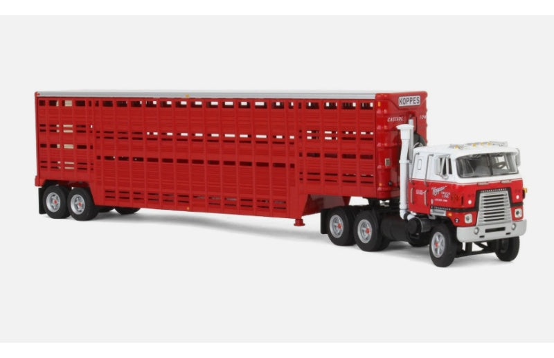 1:64 Koppes Truck COE DCP Red Diecast Model view4