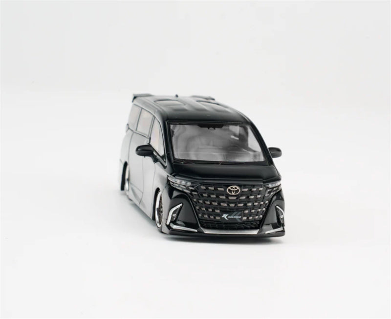 1:64 Toyota Alphard 40 KUHL Black MINIGT DIECAST Model